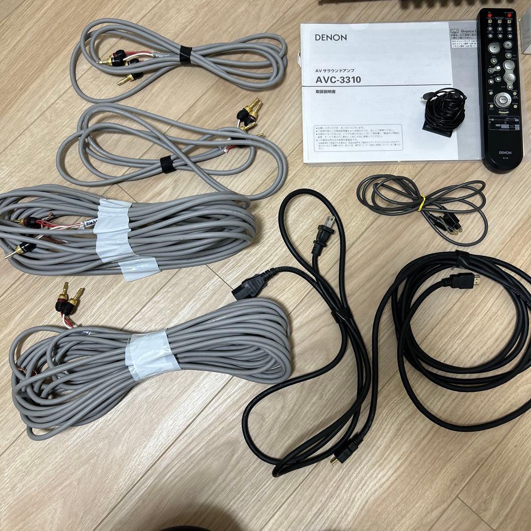 値下げ！DENON サラウンドスピーカー&レシーバーセット