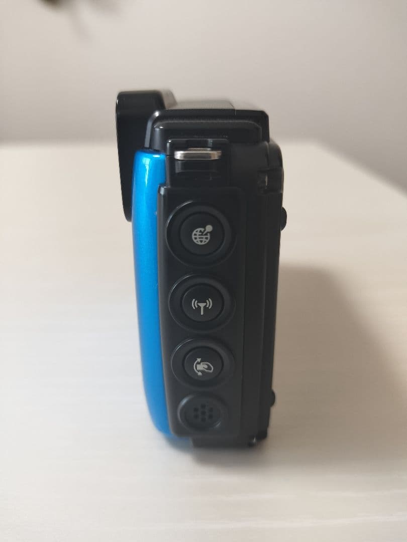 デジタルカメラ・NIKON・Coolpix・AW130・ブルー・防水・耐衝撃