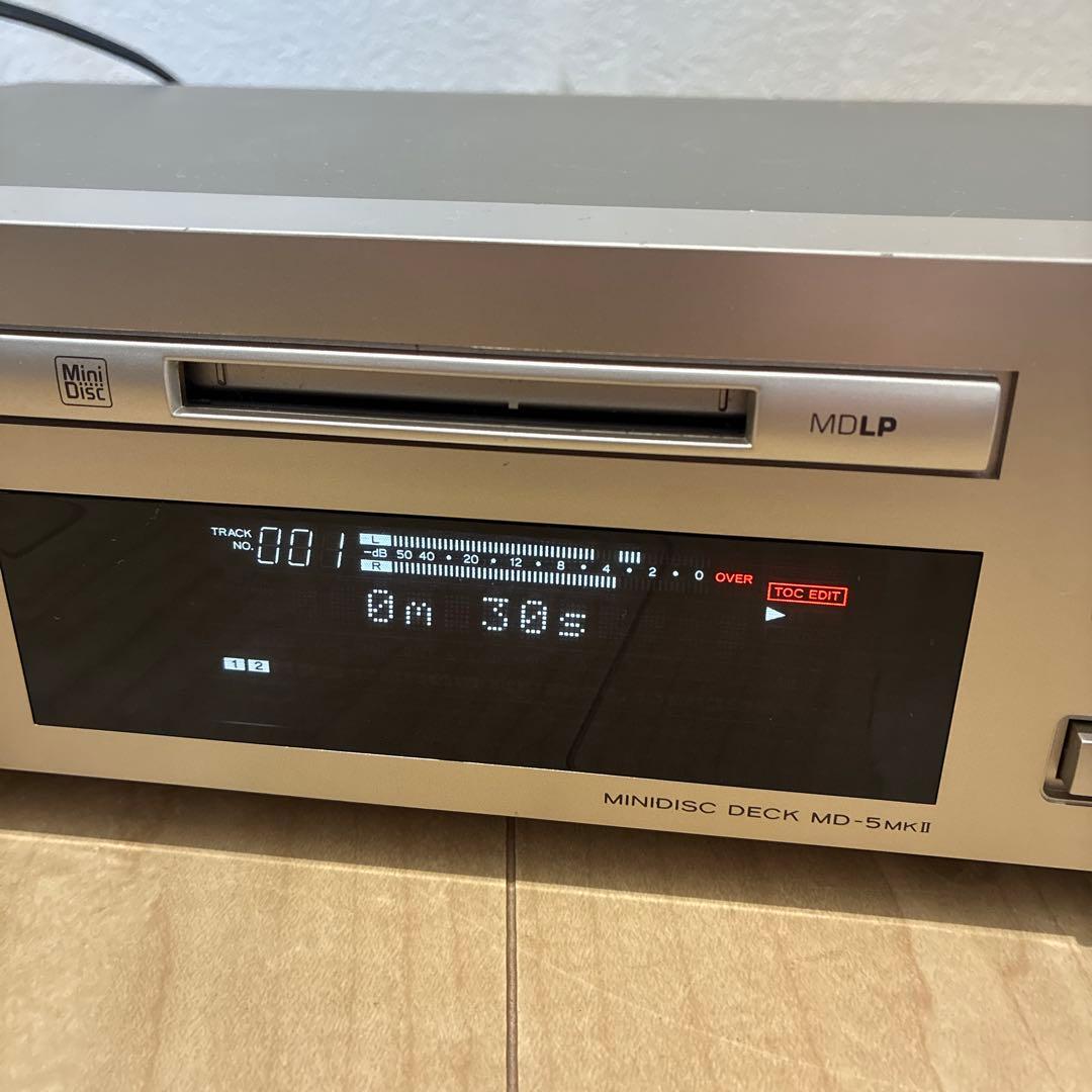 完動品　TEAC MD-5 MK 2 MDデッキ　動作良好です