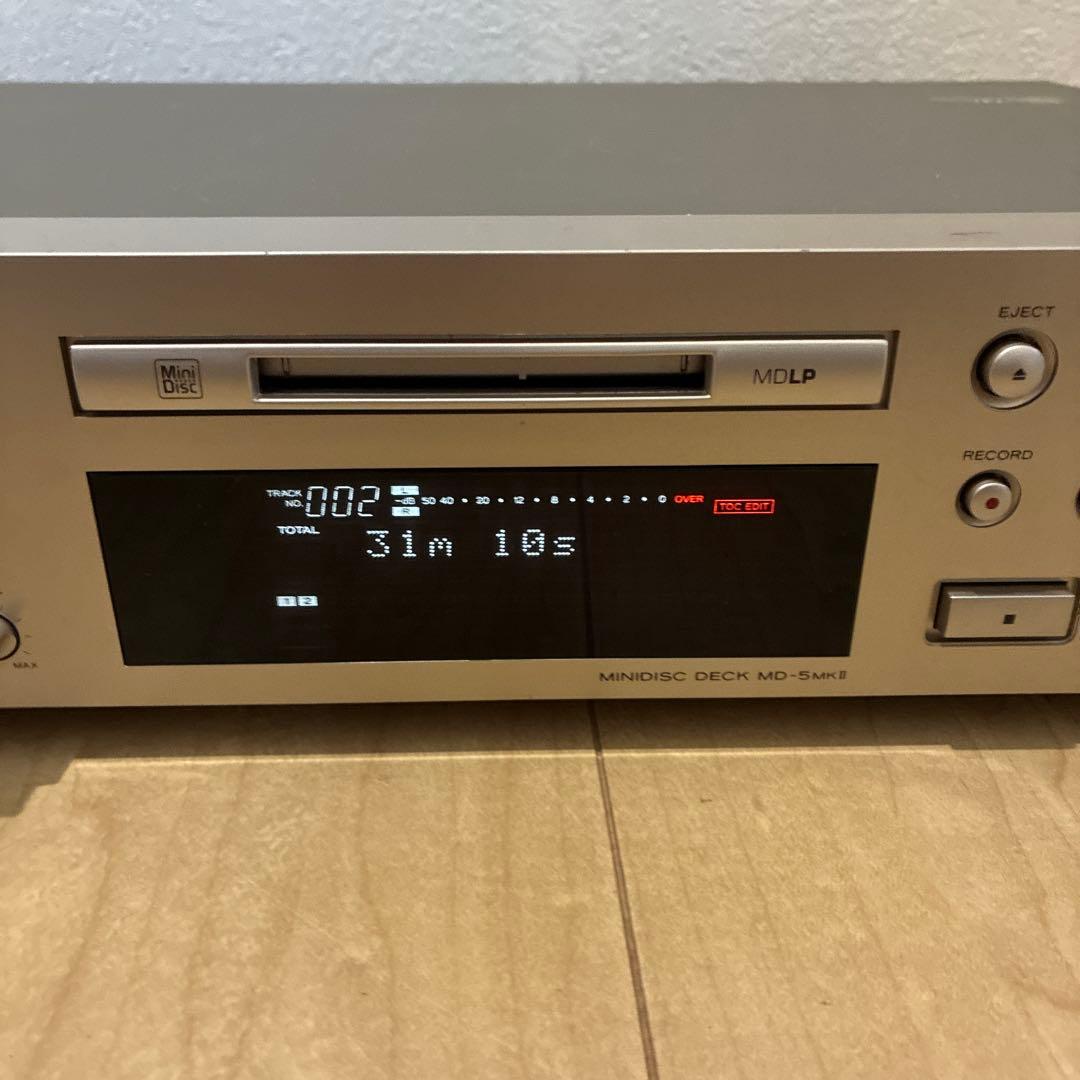完動品　TEAC MD-5 MK 2 MDデッキ　動作良好です
