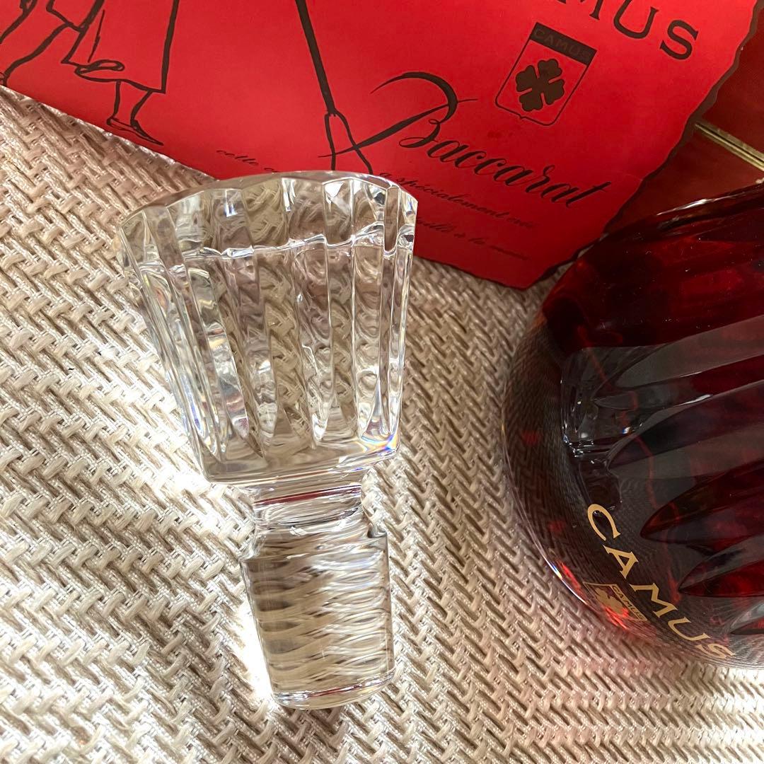 CAMUS バカラボトル コニャック 箱付き 替栓付き 現状品 ジャンク