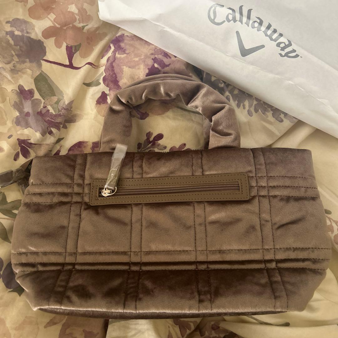 Callaway ゴルフバッグ ブラウン ベロア