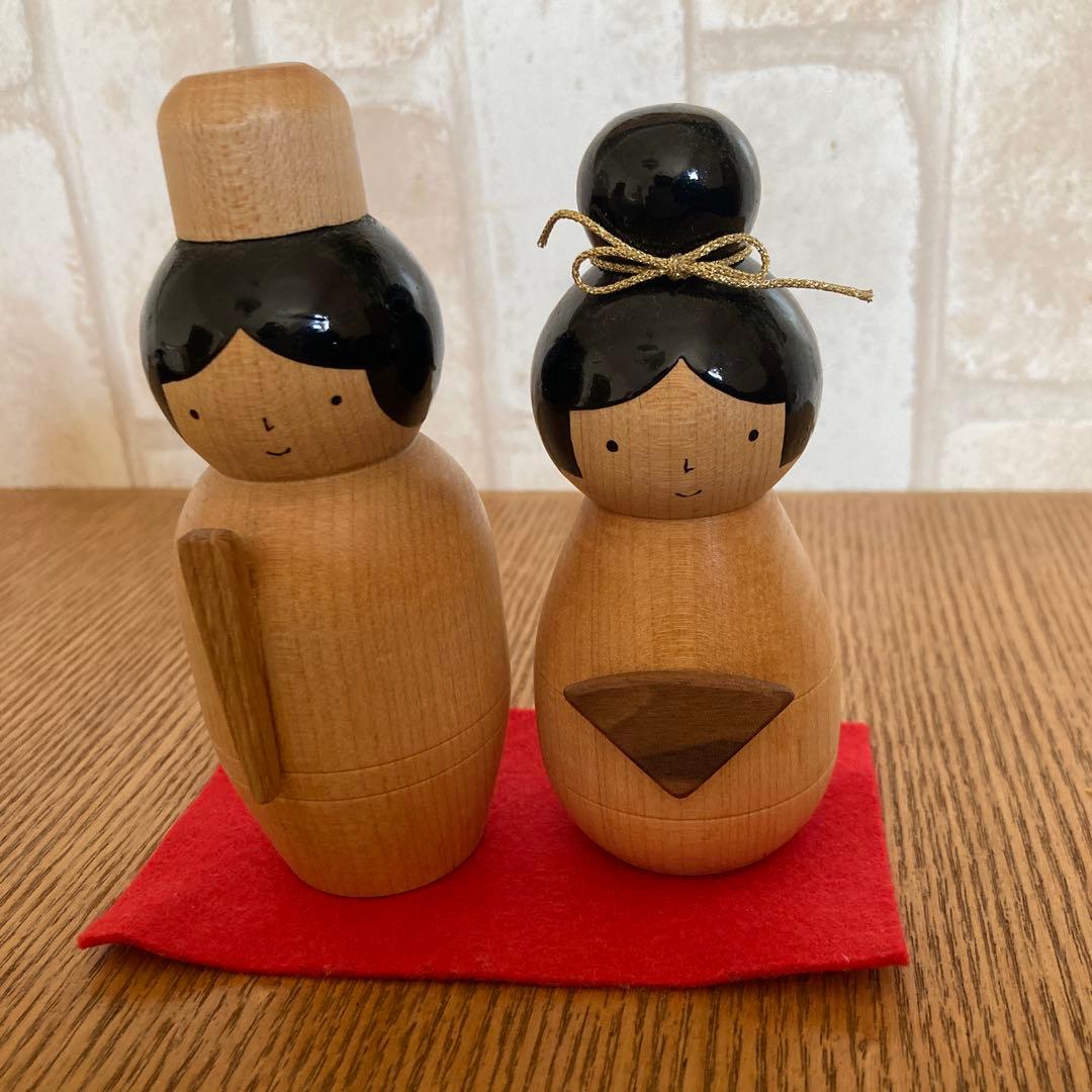 値下げ　山の前製作所 ほろほろ人形 ／ お雛様 雛人形