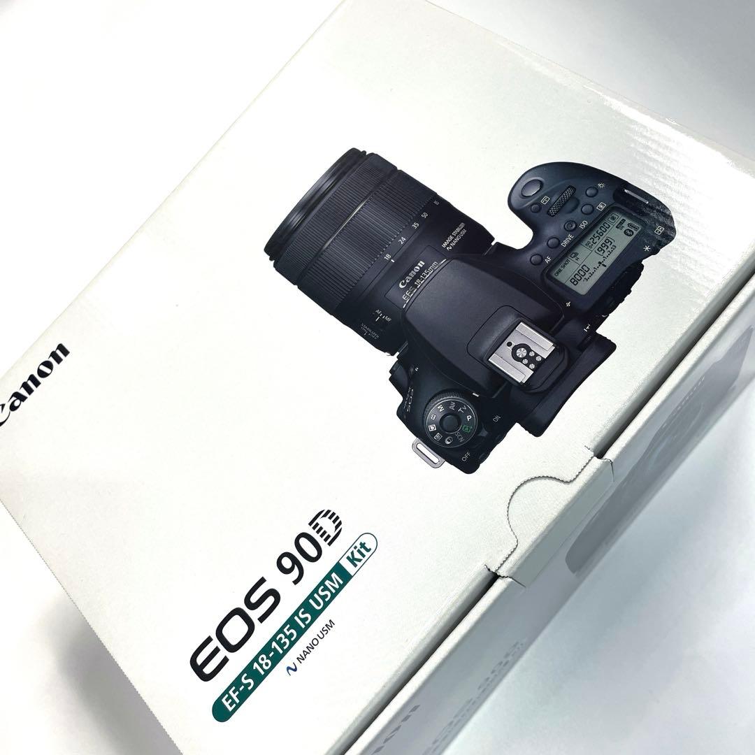 Canon EOS 90D とCanon EFS 18-135mmレンズセット