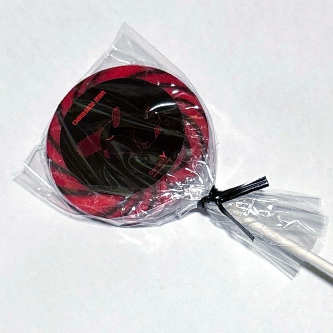 GroundY×チェンソーマン ピンバッジセット / 黒×赤ポチタ付