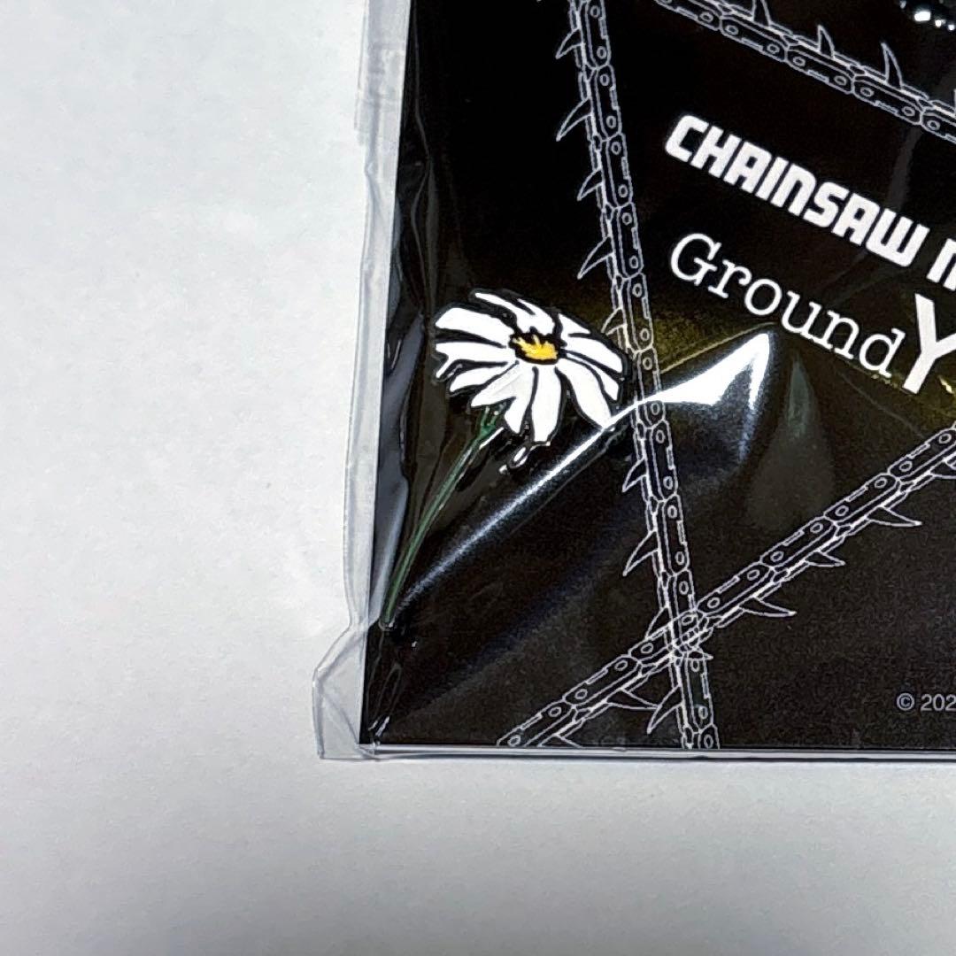 GroundY×チェンソーマン ピンバッジセット / 黒×赤ポチタ付