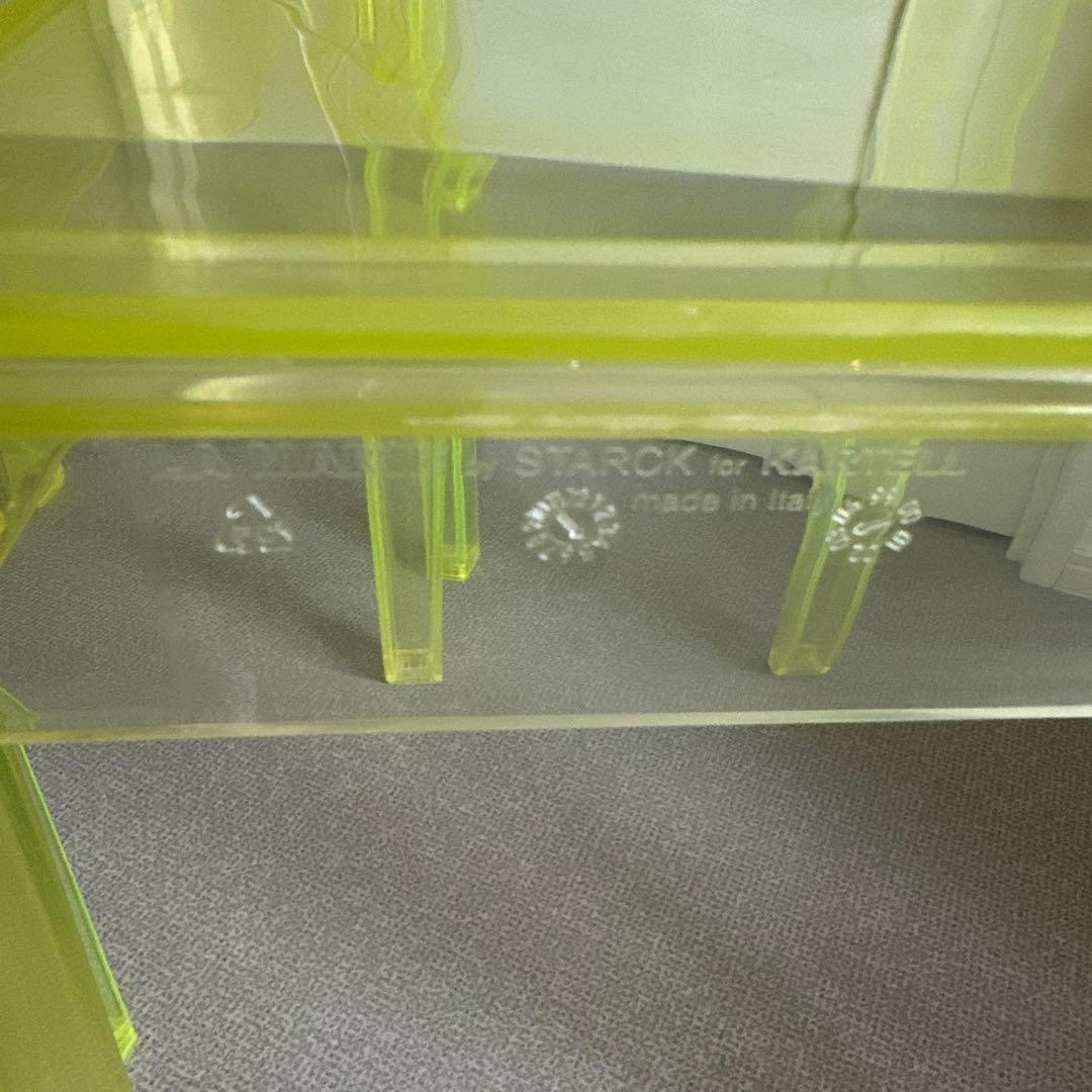 LA MARIÉ 蛍光イエローチェア KARTELL