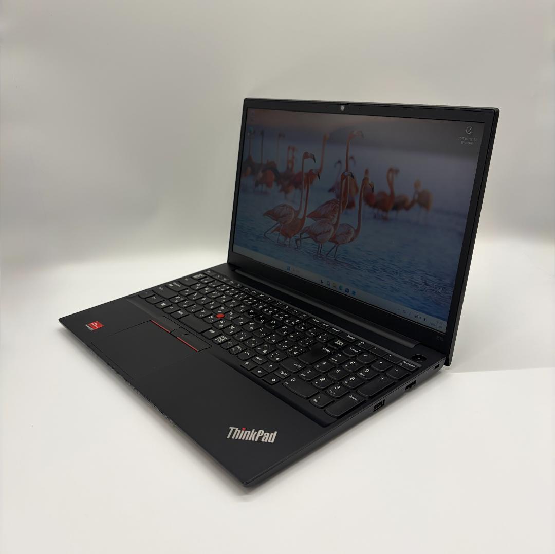 100%、高速、高性能、ThinkPad E15、16GB、256GB NVMe