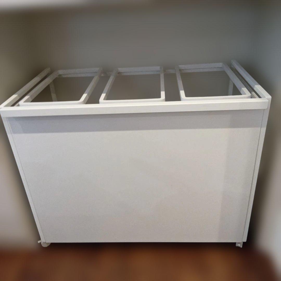 ダストボックス　ゴミ箱　山崎実業　白　tower