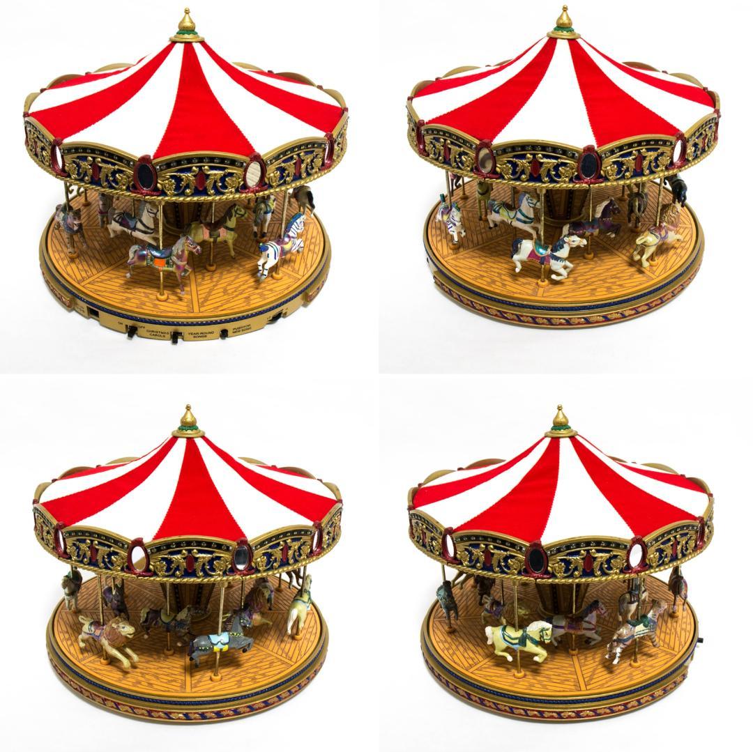 [匿名配送]ミスタークリスマス ゴールドラベル メリーゴーランド オルゴール