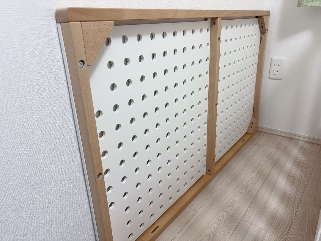 HOPPL bébéd ホワイト ベビーベッド