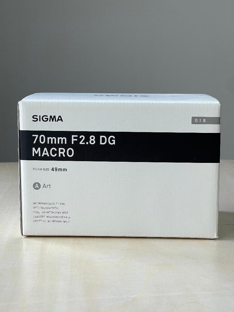 【新品未開封】SIGMA 70mm F2.8 DG MACRO レンズ