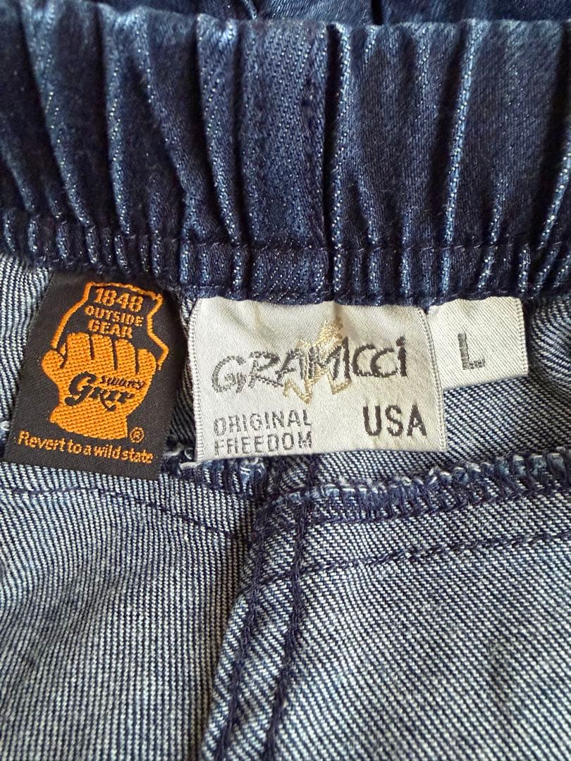 GRIP SWANY × Gramicci ストレッチデニム ガーデンパンツ