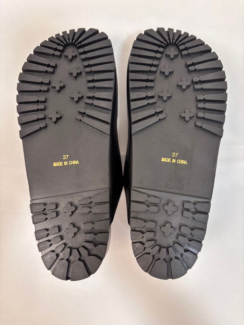 RIM. ARK♢Relaxy leather sandalクロッグサンダル37