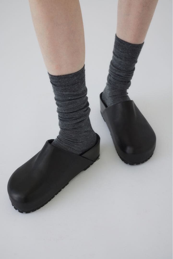 RIM. ARK♢Relaxy leather sandalクロッグサンダル37