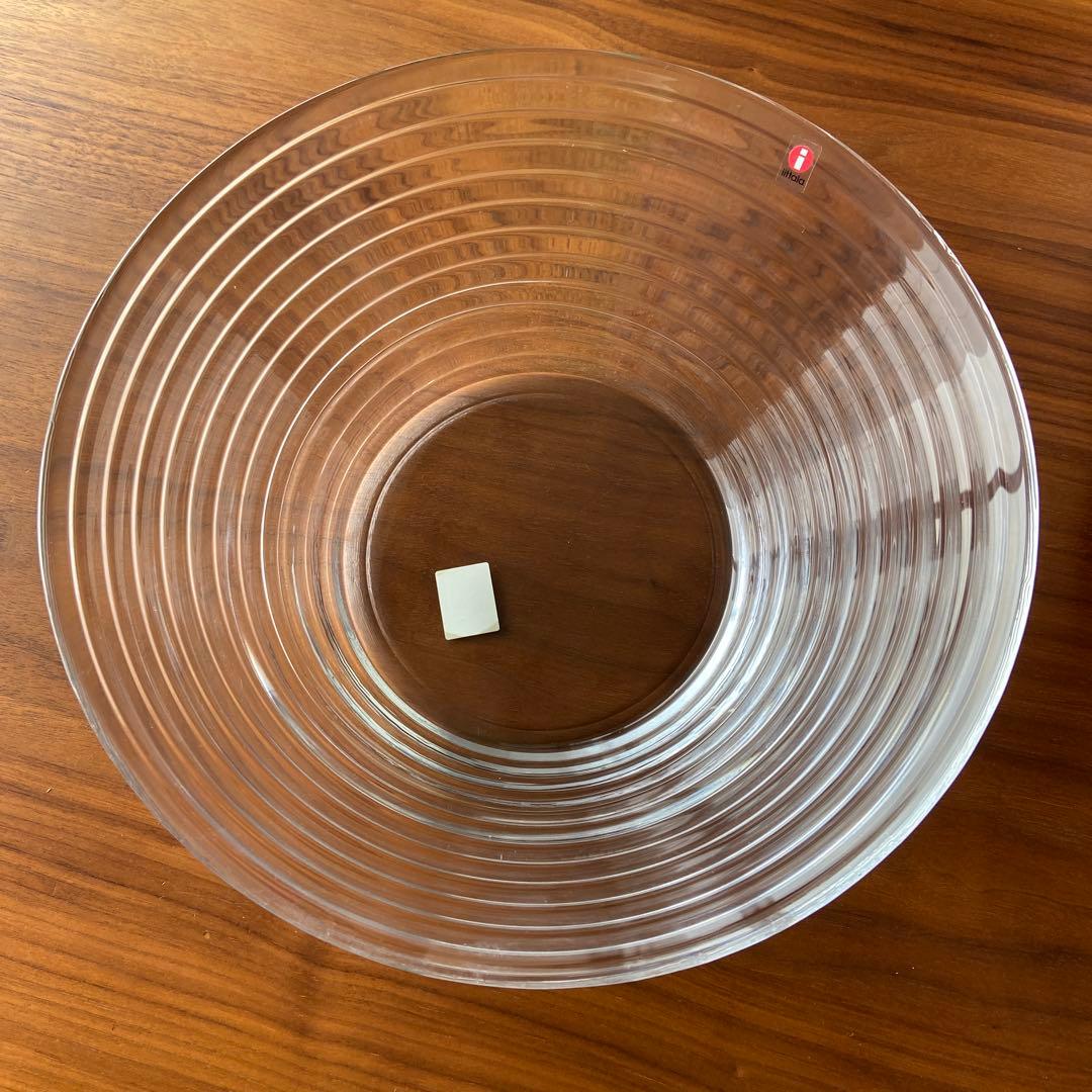 イッタラ　アイノアアルト　28.5cm ガラスボウル 2個