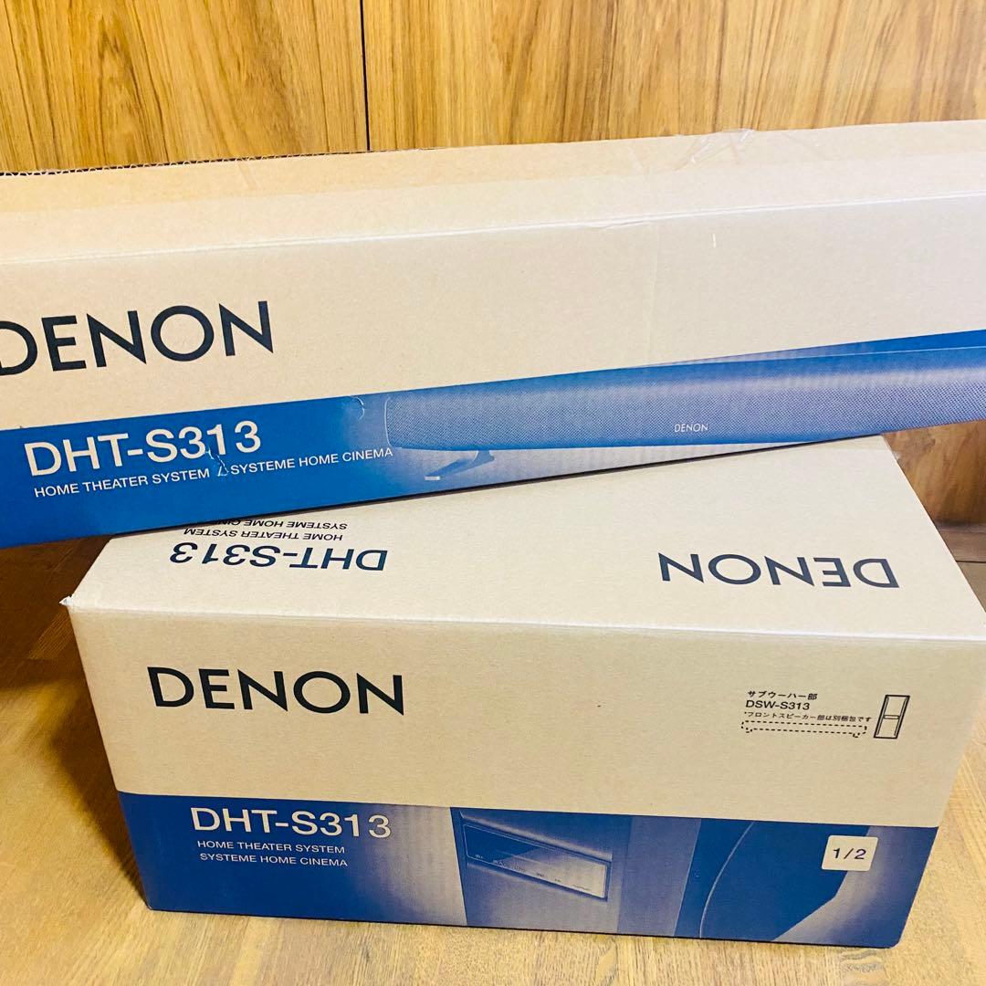 完品 Denon ホームシアタースピーカー DHT-S313 サブウーファー