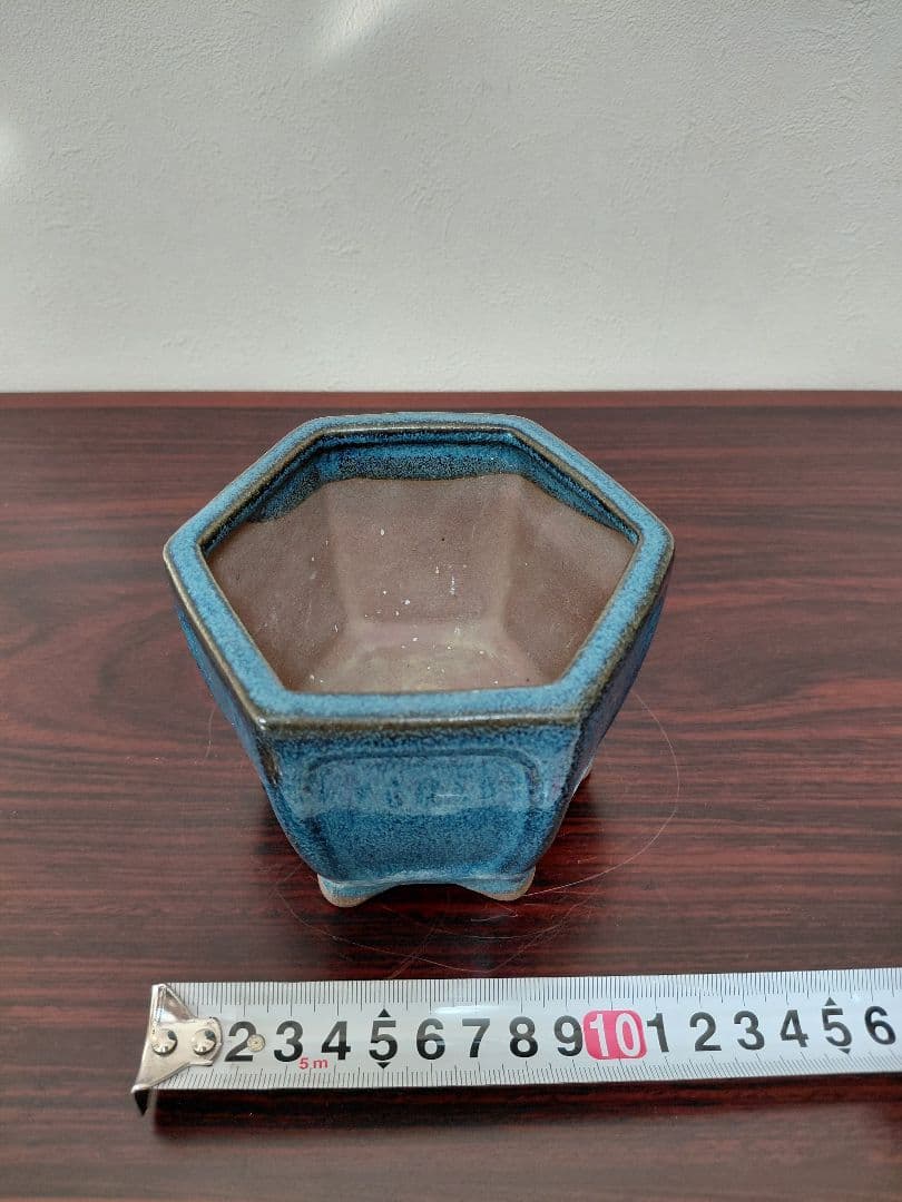 海鼠釉 鉢 盆栽鉢 詳細不明