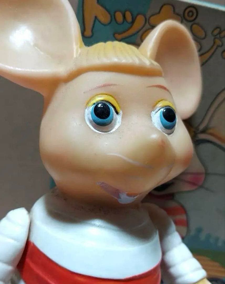 昭和レトロ 当時物トッポジージョ ゼンマイ 箱付き