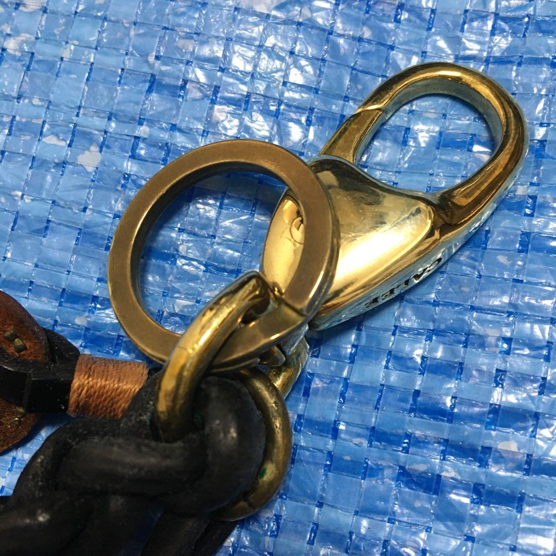 CALEE★KNITTING LEATHER KEY RING⬛︎キーリング⬛︎本革