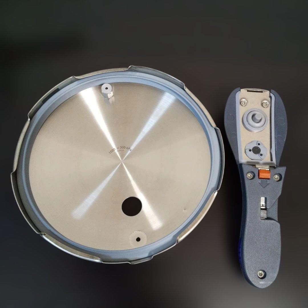 WMF パーフェクトプラス圧力鍋 3L 蒸し器 ガラス蓋 レシピブック付き