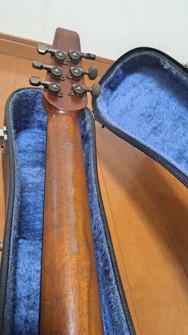 K.yairi FK-1初期ヘッド花彫刻　ヴィンテージアコースティックギター