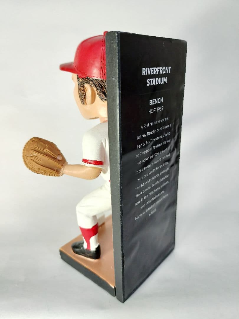 ジョニー・ベンチ／”球団創立150周年” ボブルヘッド人形 (2019／レッズ）