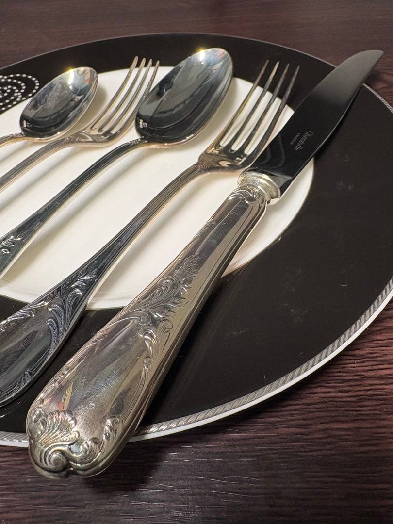 【クリストフル】マルリー　5本セット　新品価格9万円越え