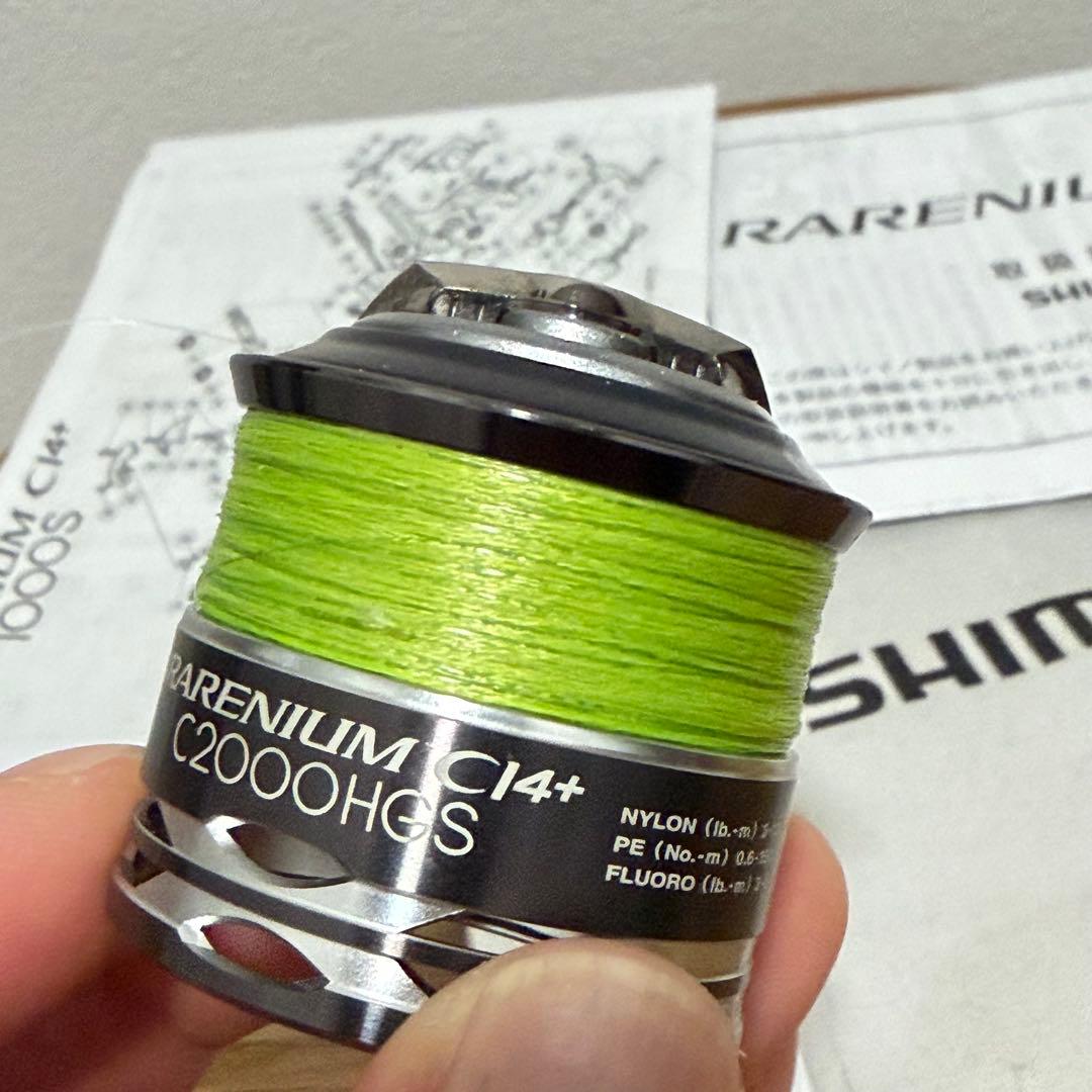 シマノ 12RARENIUM CI4+ C2000HGS レアニウム