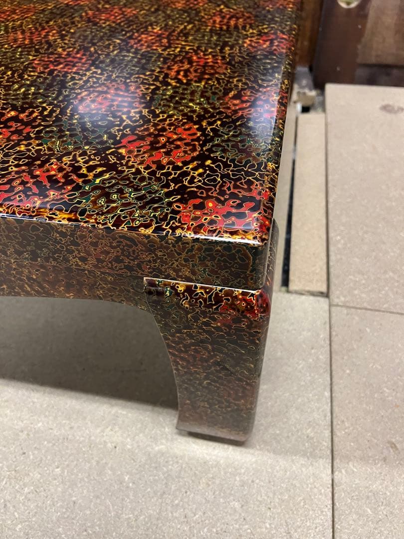 津軽塗り　座卓　伝統工芸品　ローテーブル　札幌引取歓迎