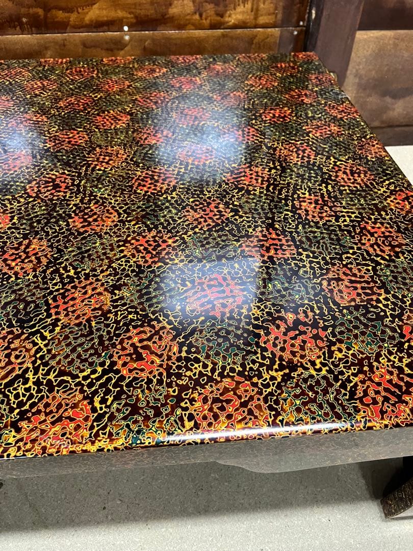 津軽塗り　座卓　伝統工芸品　ローテーブル　札幌引取歓迎