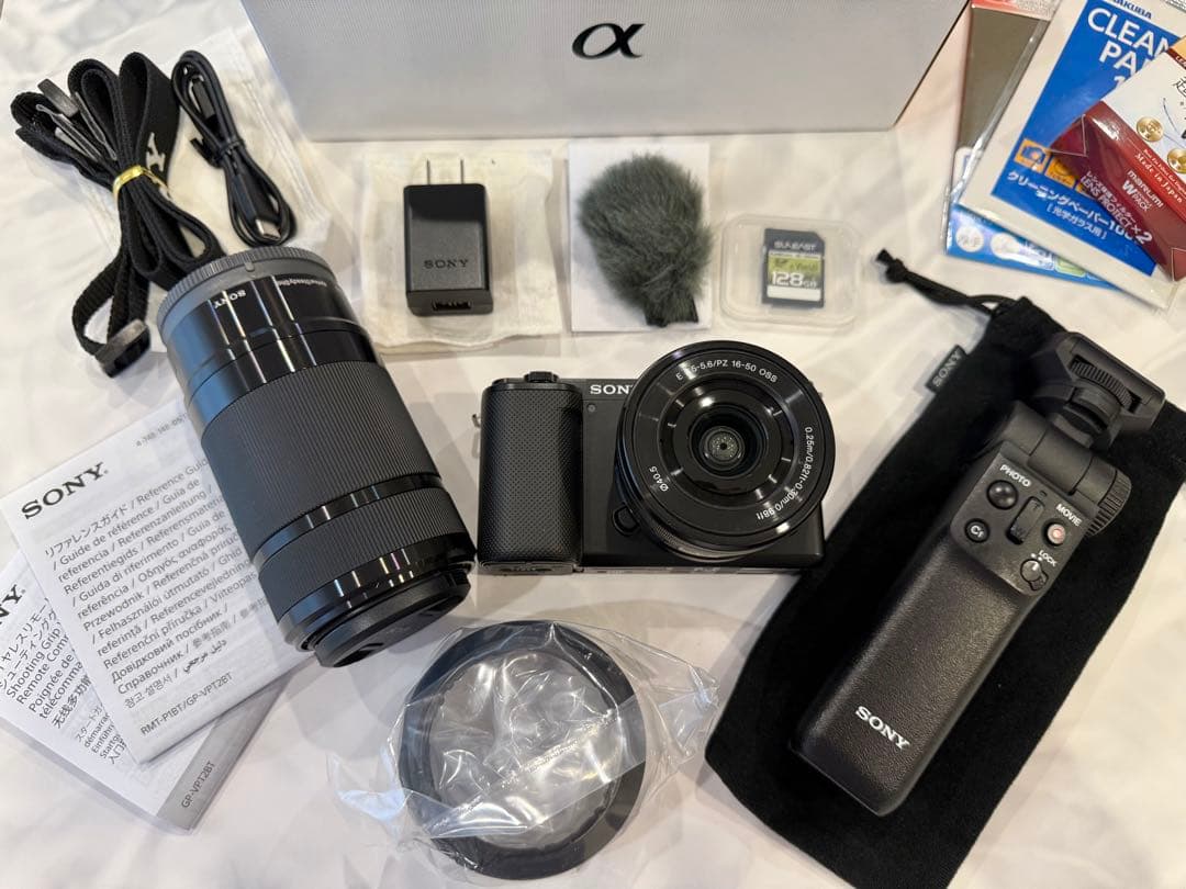 極美品SONY ZV-E10フルセット♪SD付お得装備！