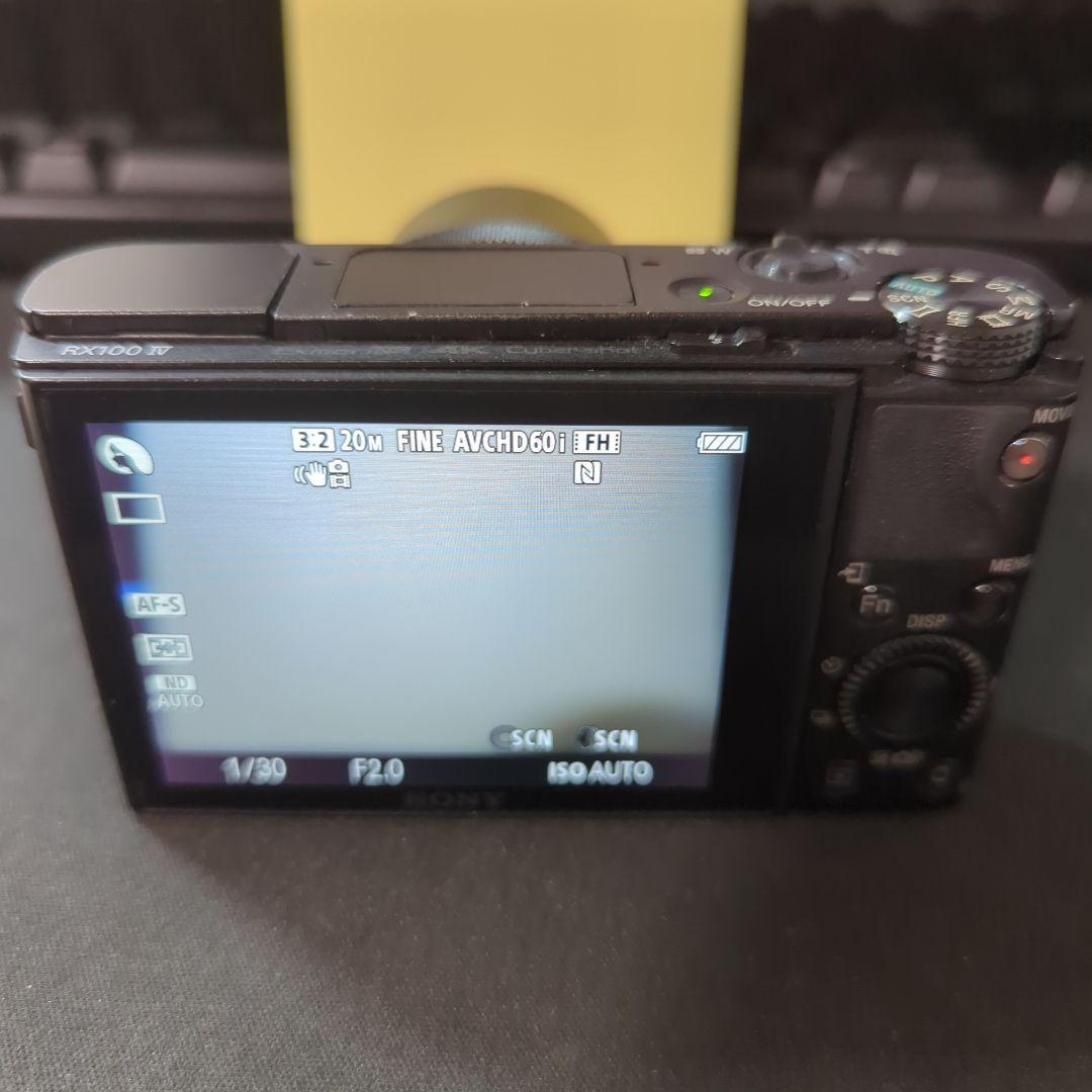 SONY RX100M4 IV + バッテリー3個 + 充電器2個