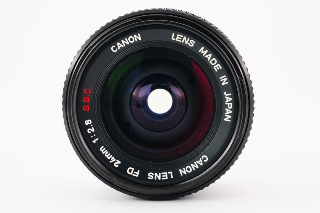 【極美品】動作◎ Canon FD 24mm F2.8 S.S.C 476