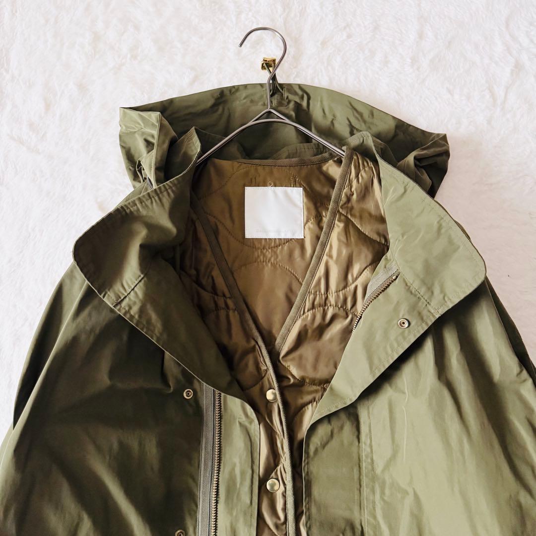 【希少】 ガリャルダガランテ モッズコート キルティングジャケット フード付き