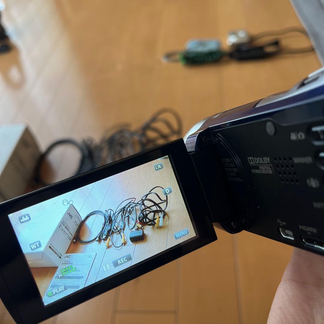 JVC GZ-E600-W ブルーレイディスクライター CU-BD5-E セット