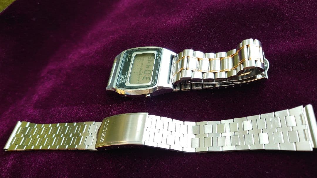 稼動品 SEIKO セイコー A229-5010 デジタル 腕時計　レトロ当時物