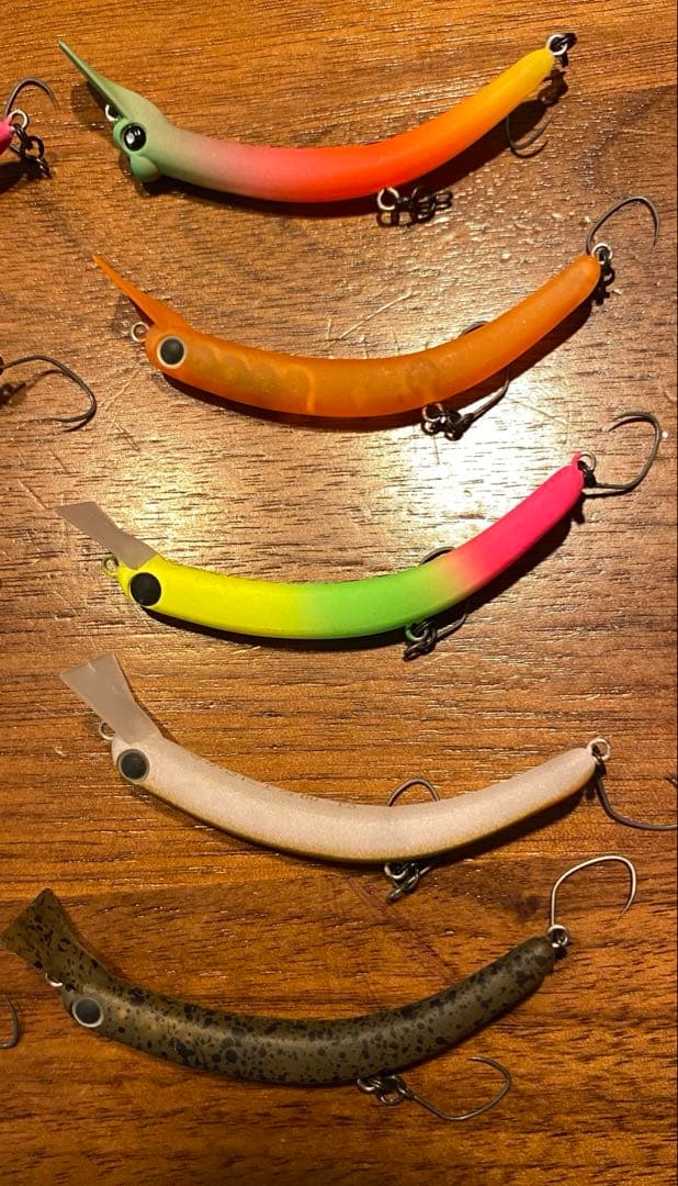 オリカラあり　さかさにょろ60XS 60FSバックストローク