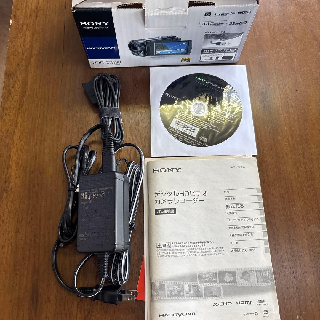 ビデオカメラ SONY HDR-CX180