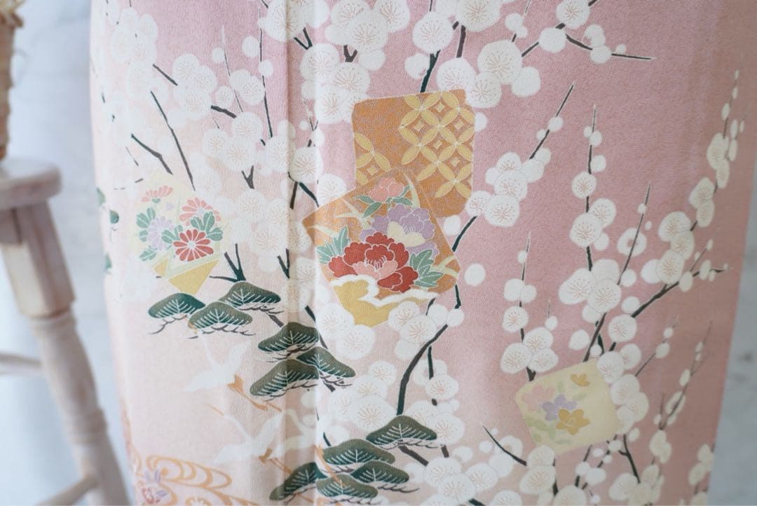 訪問着 フルセットa499A 卒業式　入学式　お宮参り　七五三　結婚式