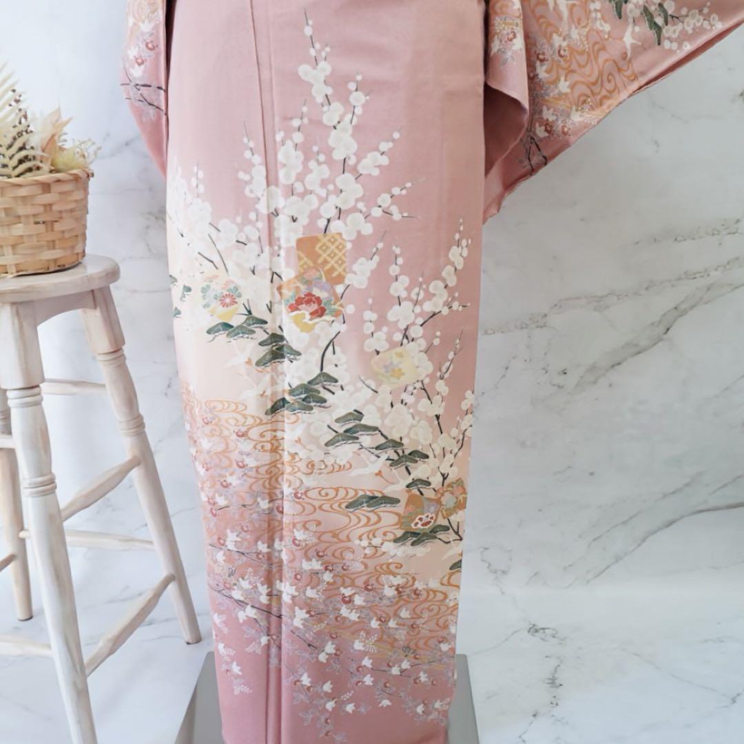 訪問着 フルセットa499A 卒業式　入学式　お宮参り　七五三　結婚式