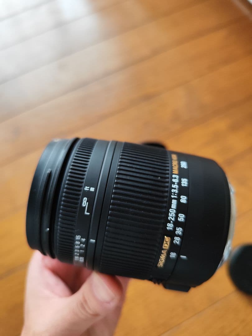 シグマ　18-250mm F3.5-6.3 DC MACRO　キヤノン