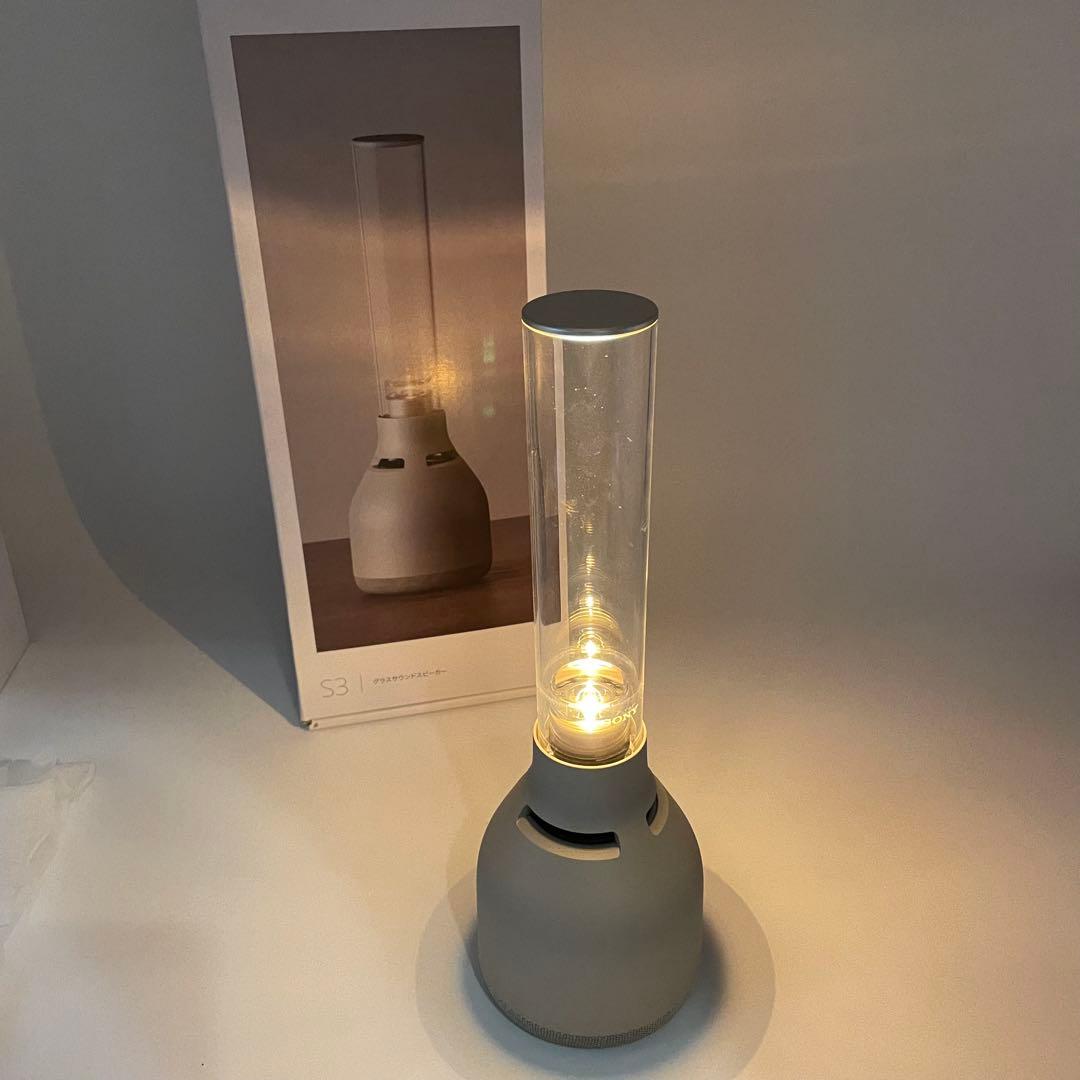 SONY LSPX-S3 グラスサウンドスピーカー 動作確認済 箱あり