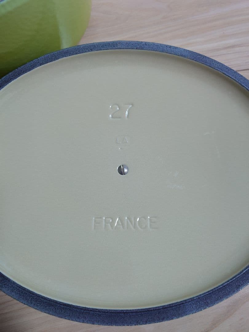 【最終値下げ】LE CREUSET 両手鍋 27cm ライムグリーン