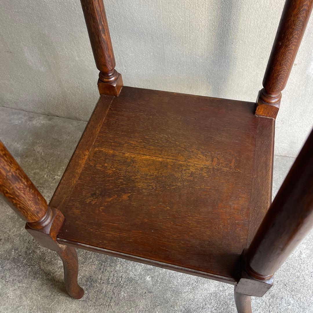 フレンチアンティーク 大理石天板の花台 / プランツスタンド