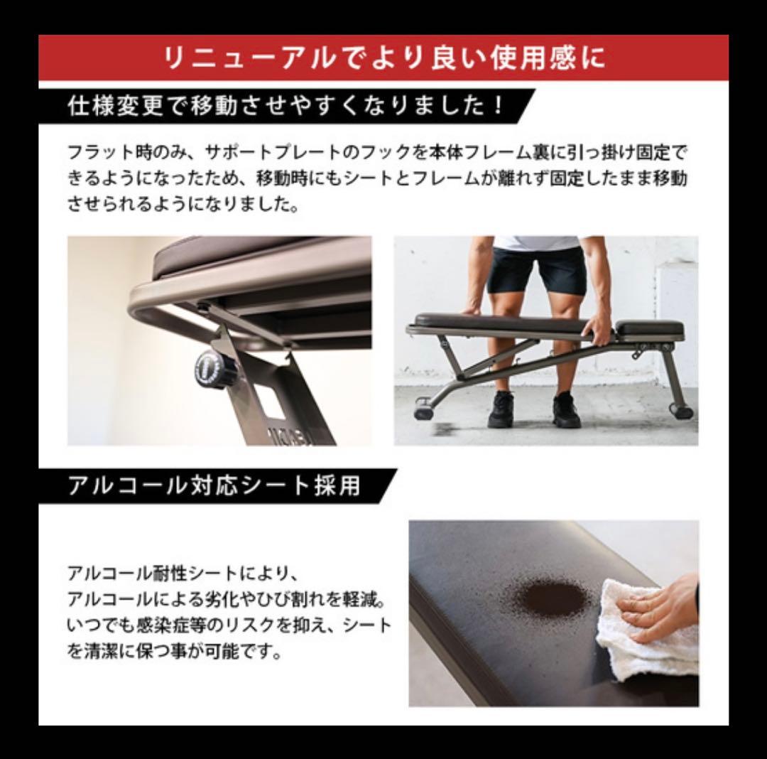 リーディングエッジ マルチポジションベンチ ハイグレード版