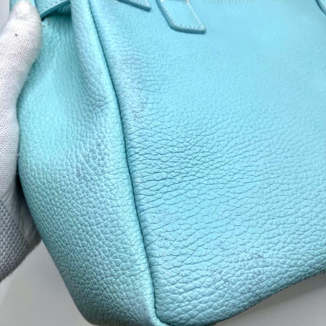 傳濱野 デンハマノ ミーティア ハンドバッグ トートバッグ ピュアクラルテ