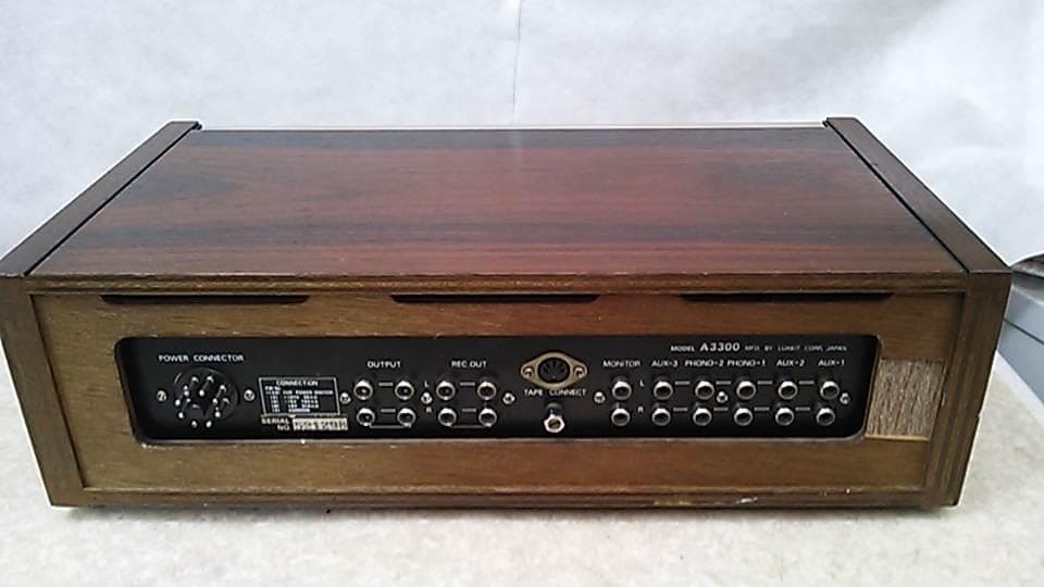 山﨑 美品 LUXMAN A3300 プリアンプ