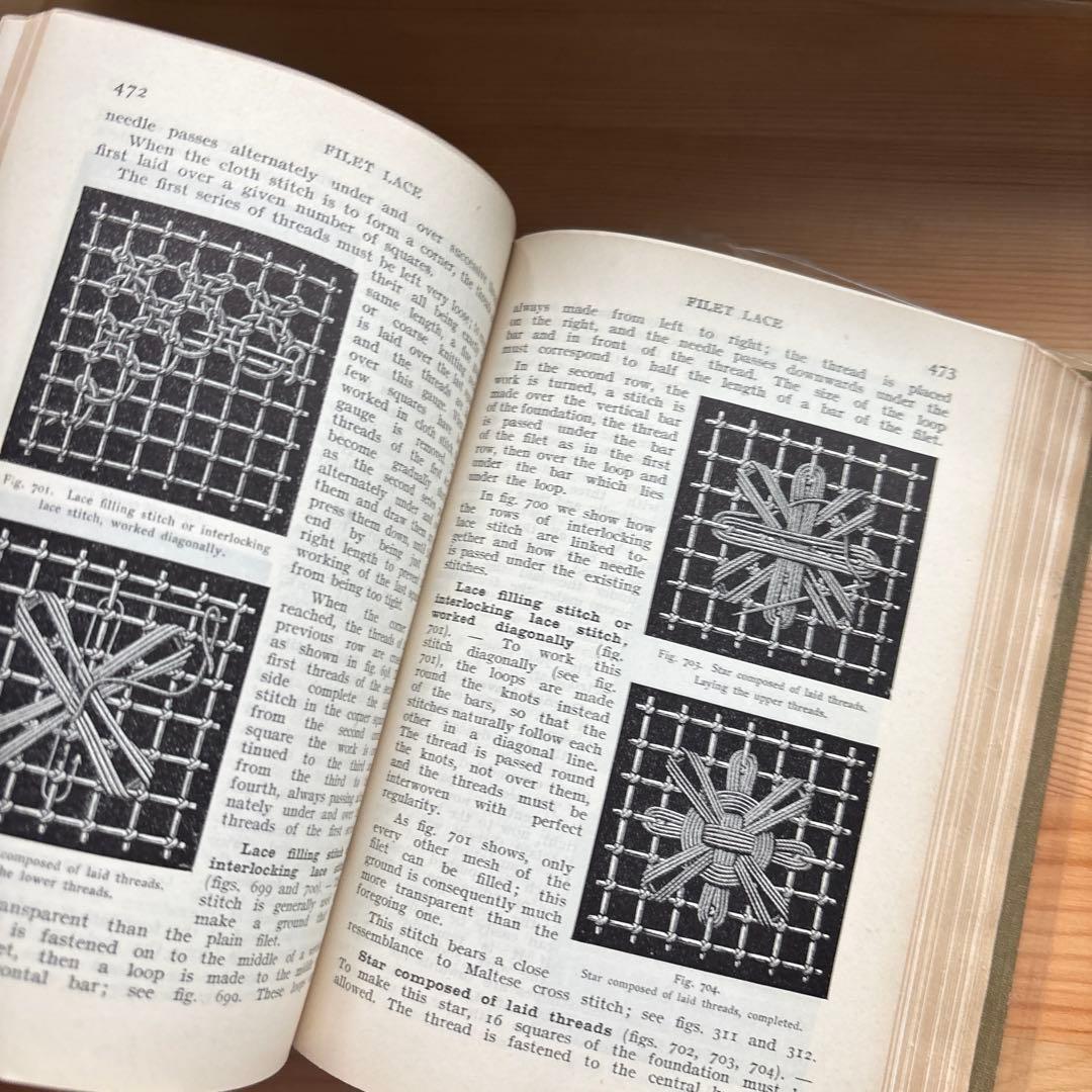 アンティーク雑貨 Encyclopedia of needlework