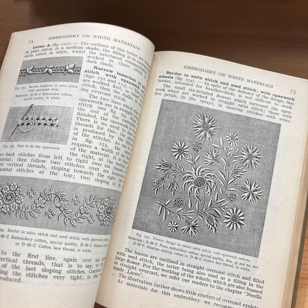 アンティーク雑貨 Encyclopedia of needlework